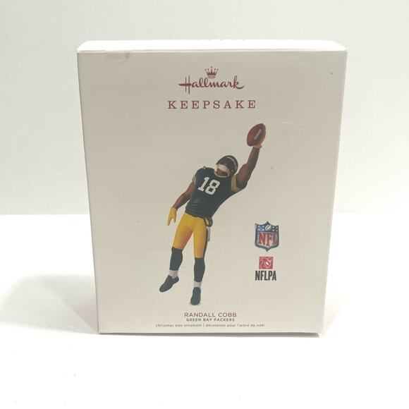 Hallmark Keepsake Randall Cobb 18 Greenbay Packers Ornament Hail Mary - Picture 1 of 5